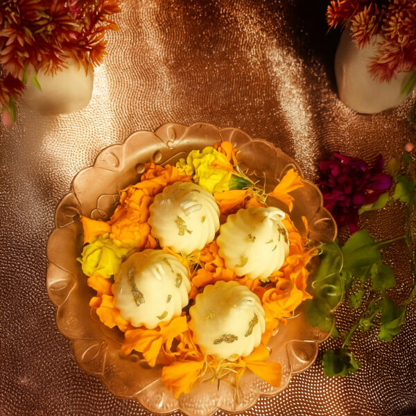Scented Modak Candles Box of 4 - Image 2